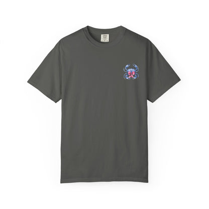 Adult Ono Island Preppy Crab Tee - Comfort Colors