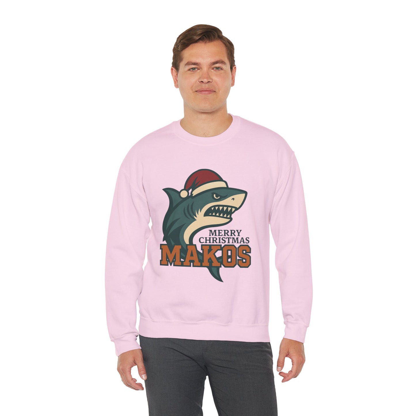 Merry Christmas Makos Sweatshirt — Gildan