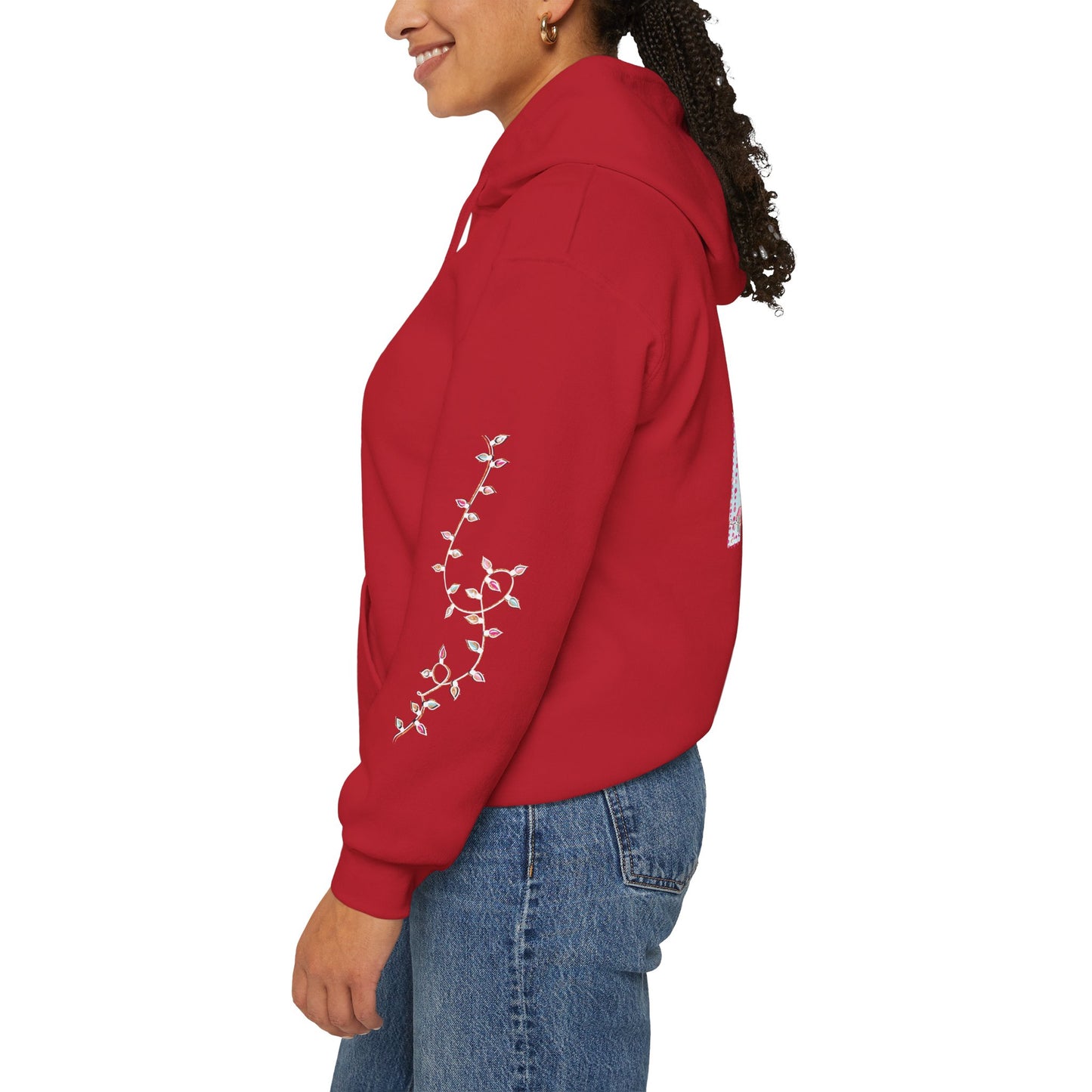 Flamingo Flamingle All The Way Hoodie - Gildan