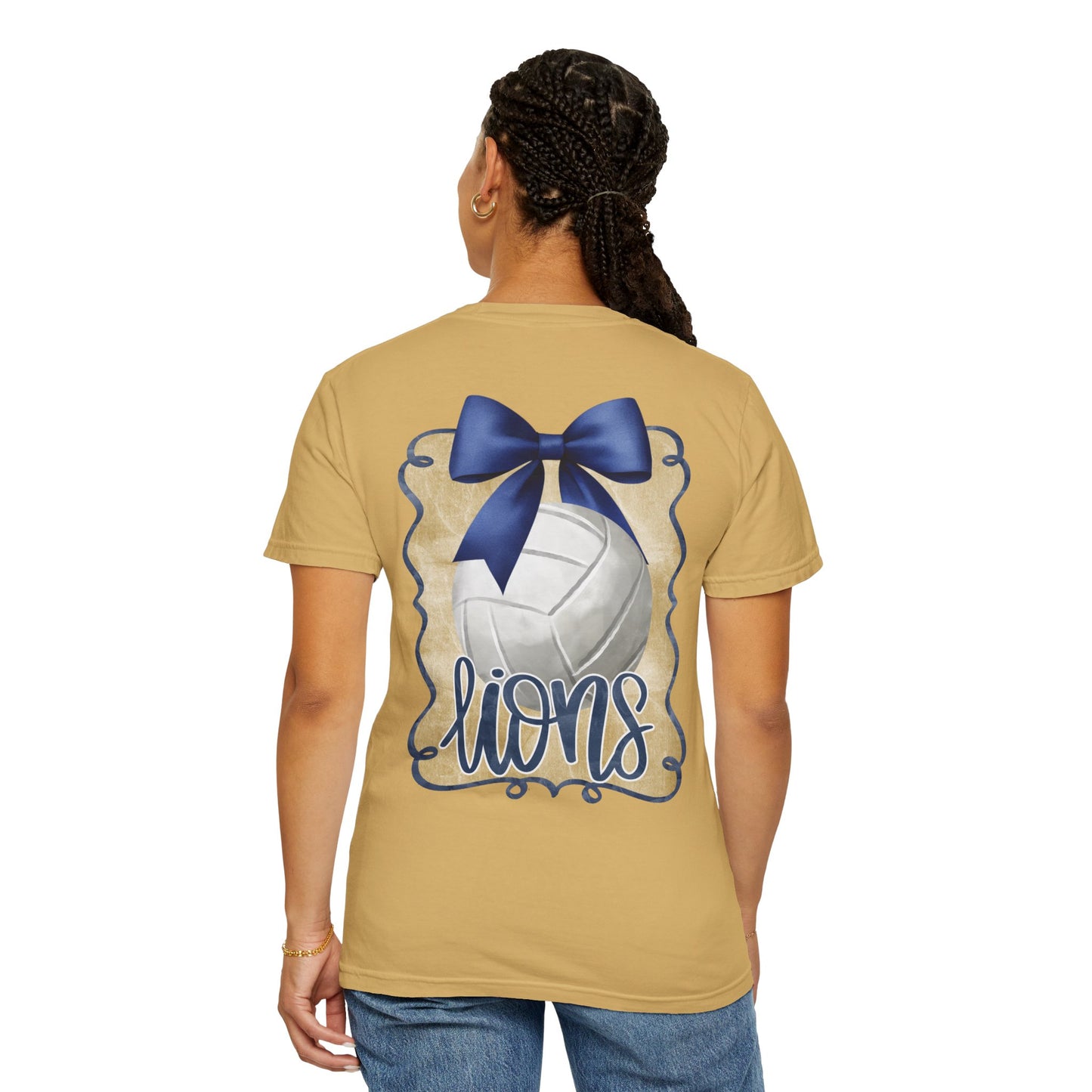 Foley Lions Coquette Volleyball 2 Sided - Comfort Colors