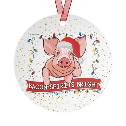 Bacon Spirits Bright Ornament