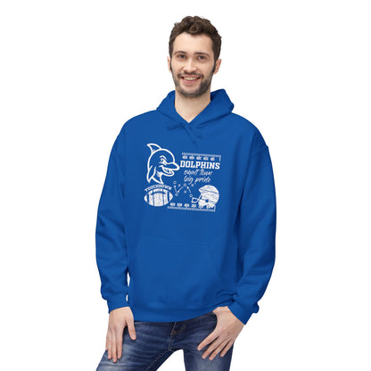 Dolphin Football Hoodie - Gildan