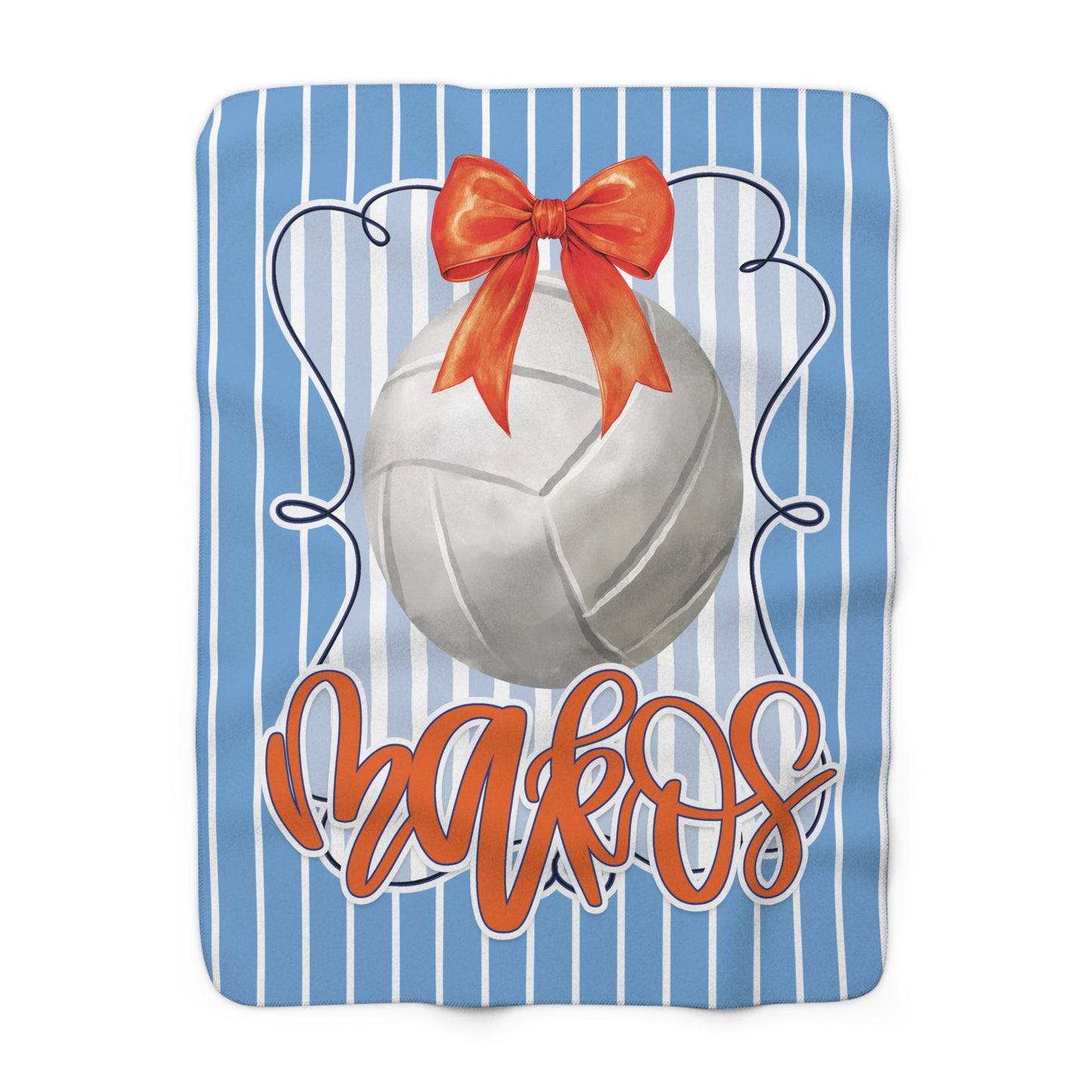 Makos Coquette Volleyball Sherpa Blanket