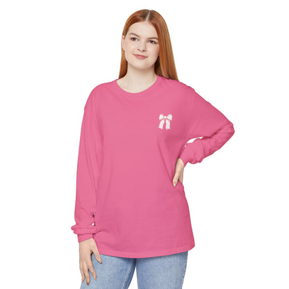 Holly Jolly Long Sleeve Tee - Comfort Colors