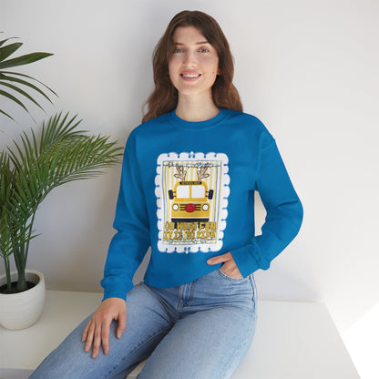 Christmas Bus Driver Sweatshirt - Gildan