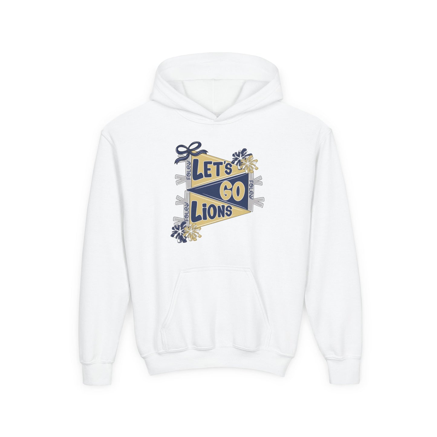 Youth Let's Go Pennant Hoodie