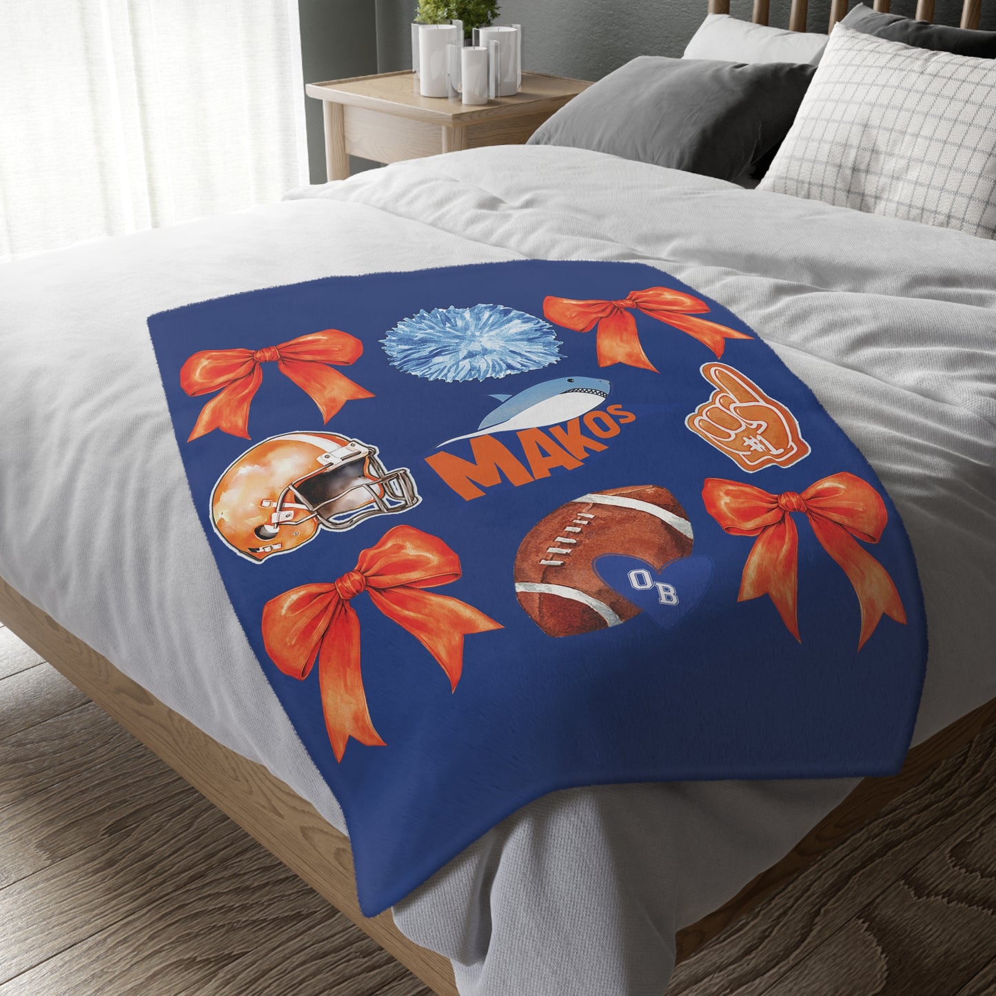 Makos Football Spirit 2 Sided Throw