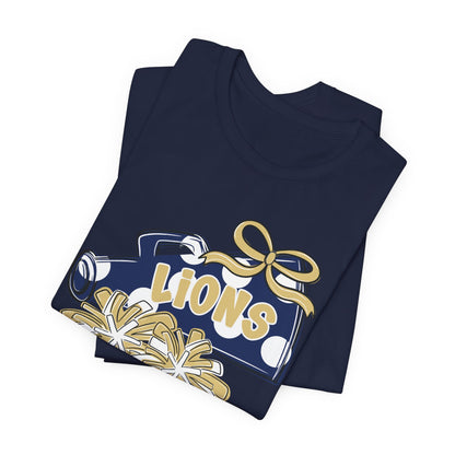 Lions Cheer Spirit Tee - Bella Canvas