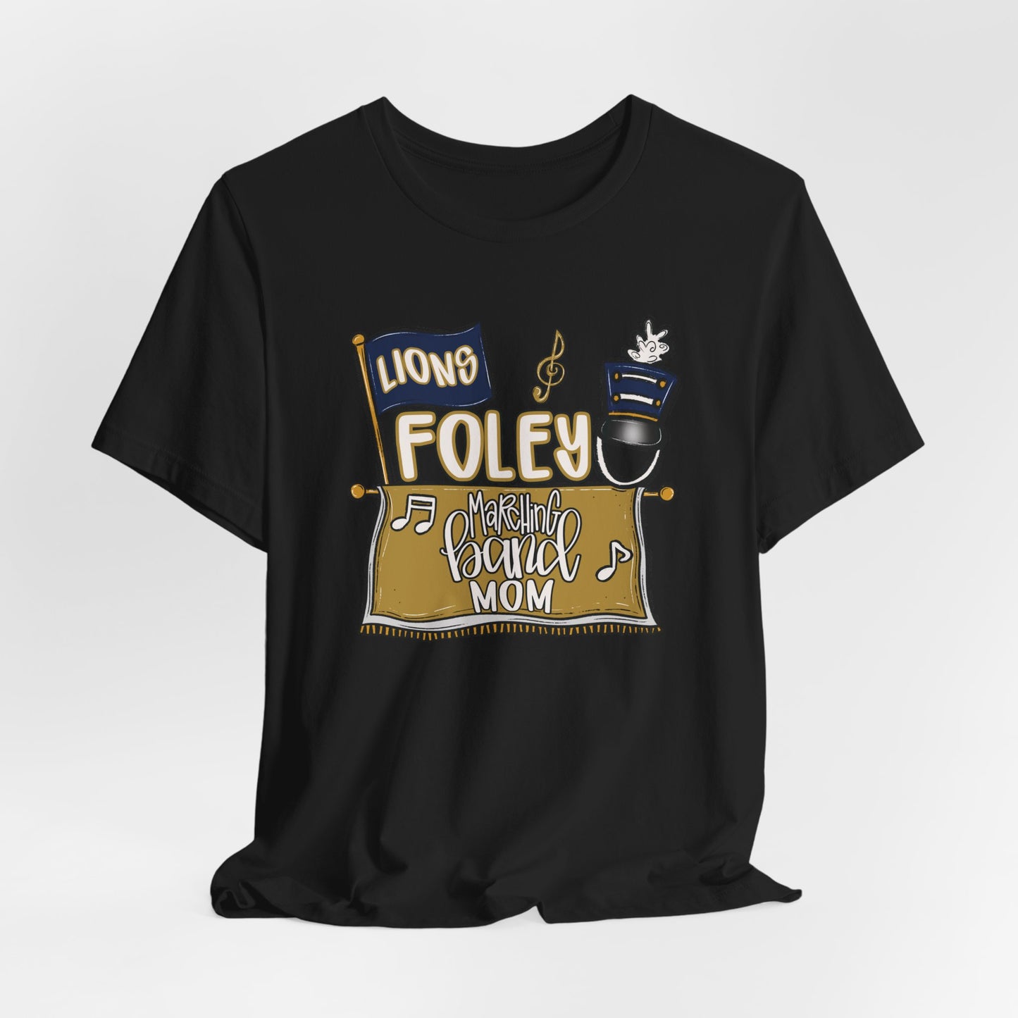 Adult Foley Lion Mom Tee - Bella Canvas