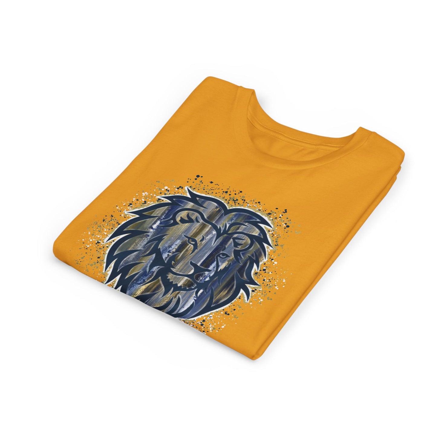 Youth Lions Custom Painted T