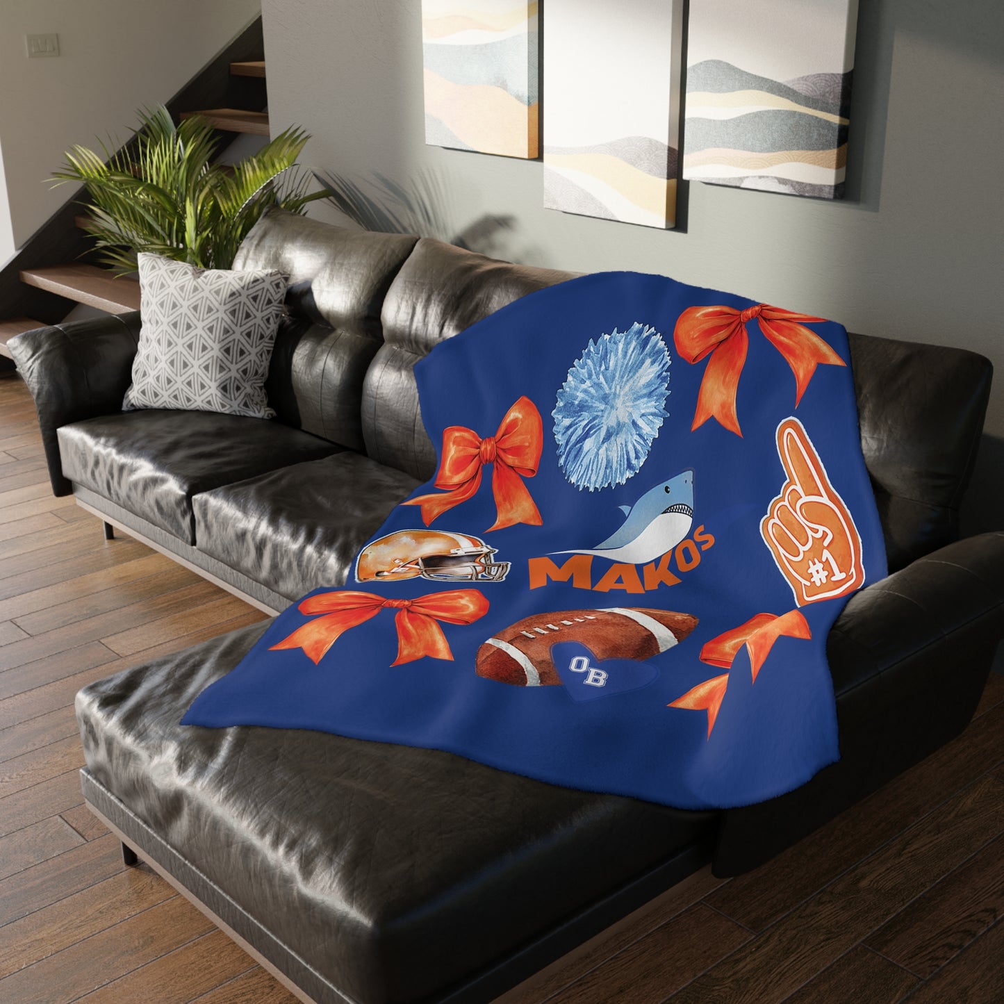 Makos Football Spirit 2 Sided Throw