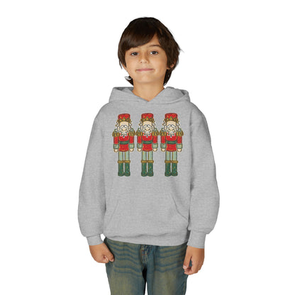 Red/Green Nutcracker Hoodie - Gildan