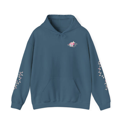Flamingo Flamingle All The Way Hoodie - Gildan