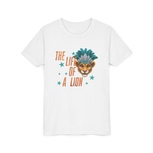 Life of a Lion Faux Glitter - Bella Canvas