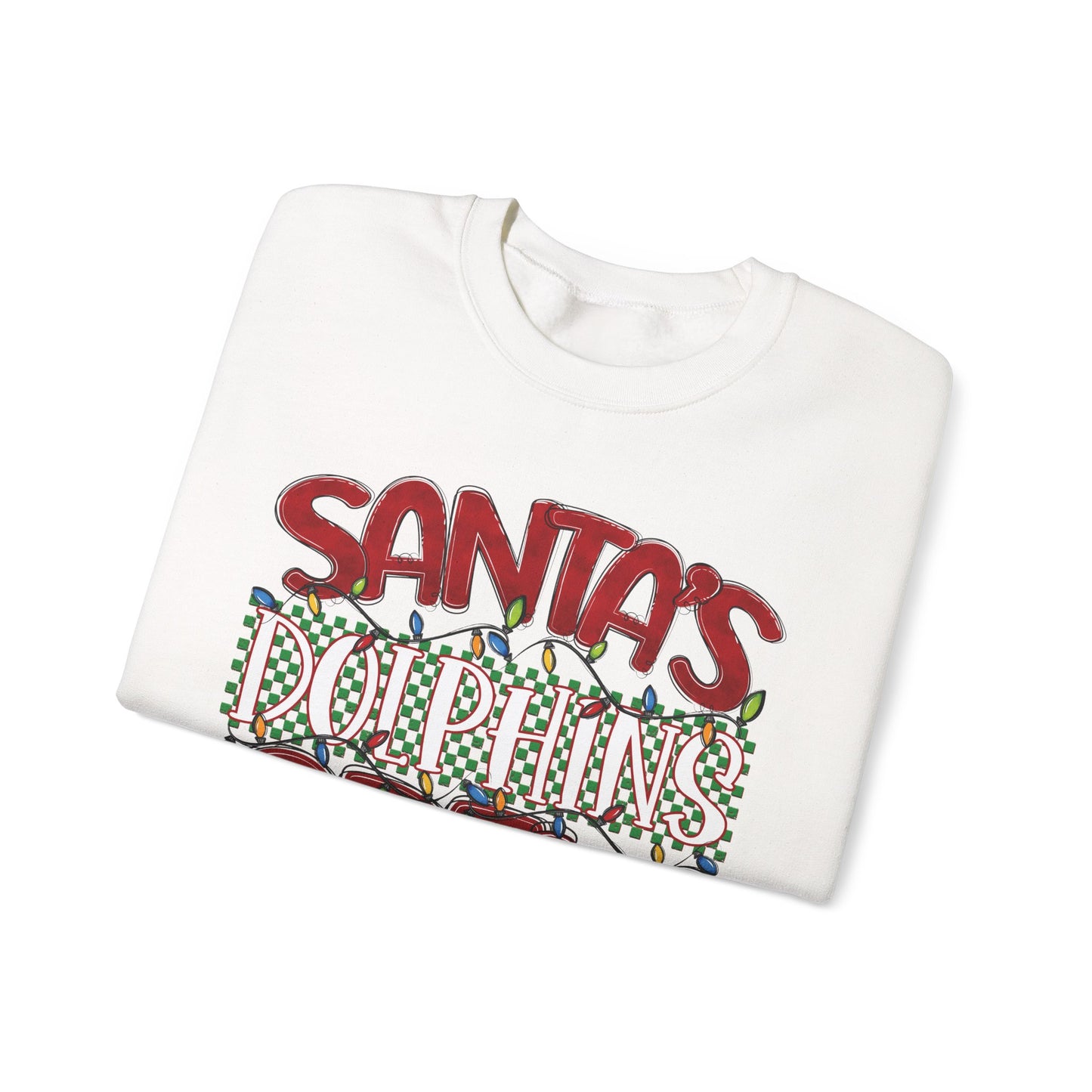 Santa's Dolphins Crew - Gildan