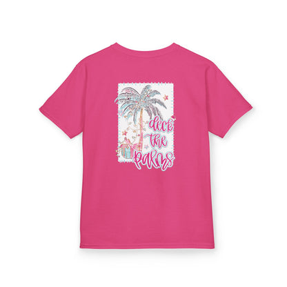 Deck the Palms Tee - Gildan