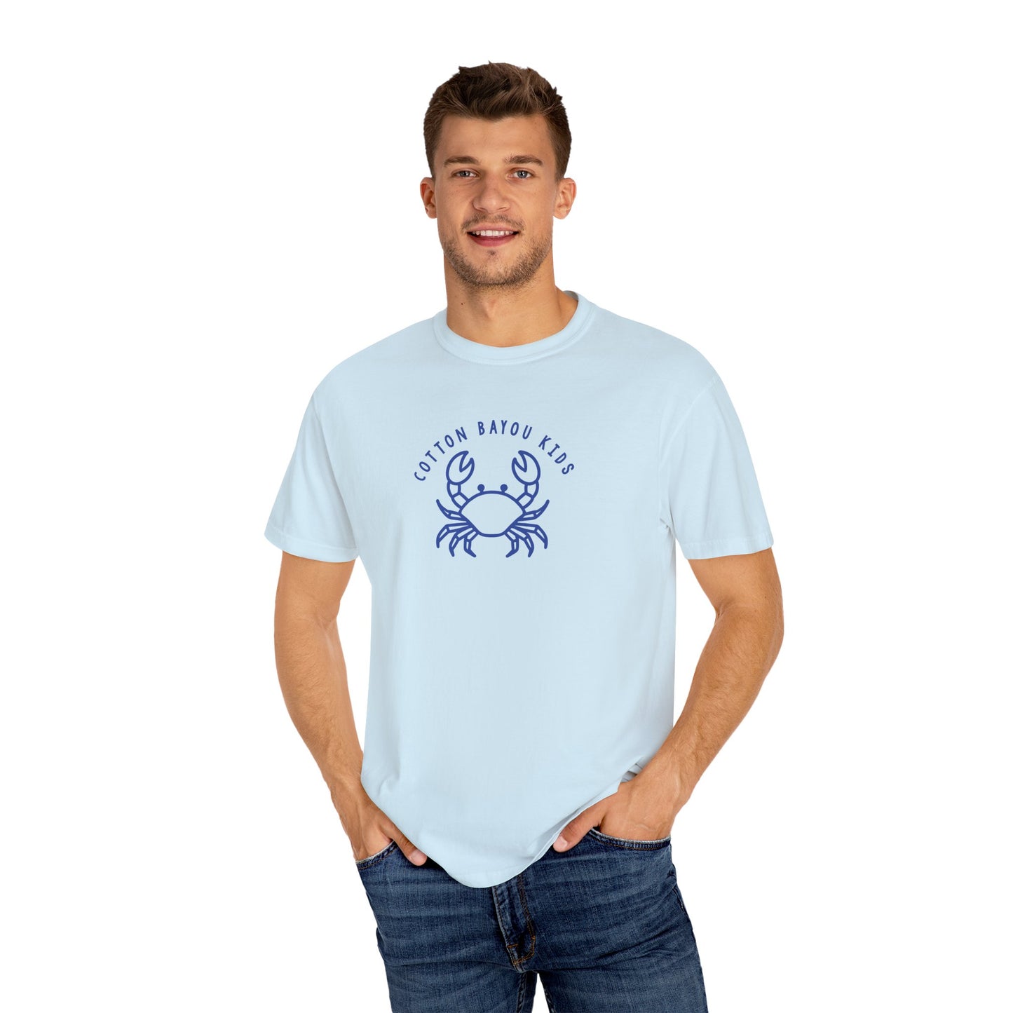Crab Graphic T-Shirt for Beach Lovers, Casual Summer Tee, Ocean Life Apparel, Gift for Marine Enthusiasts