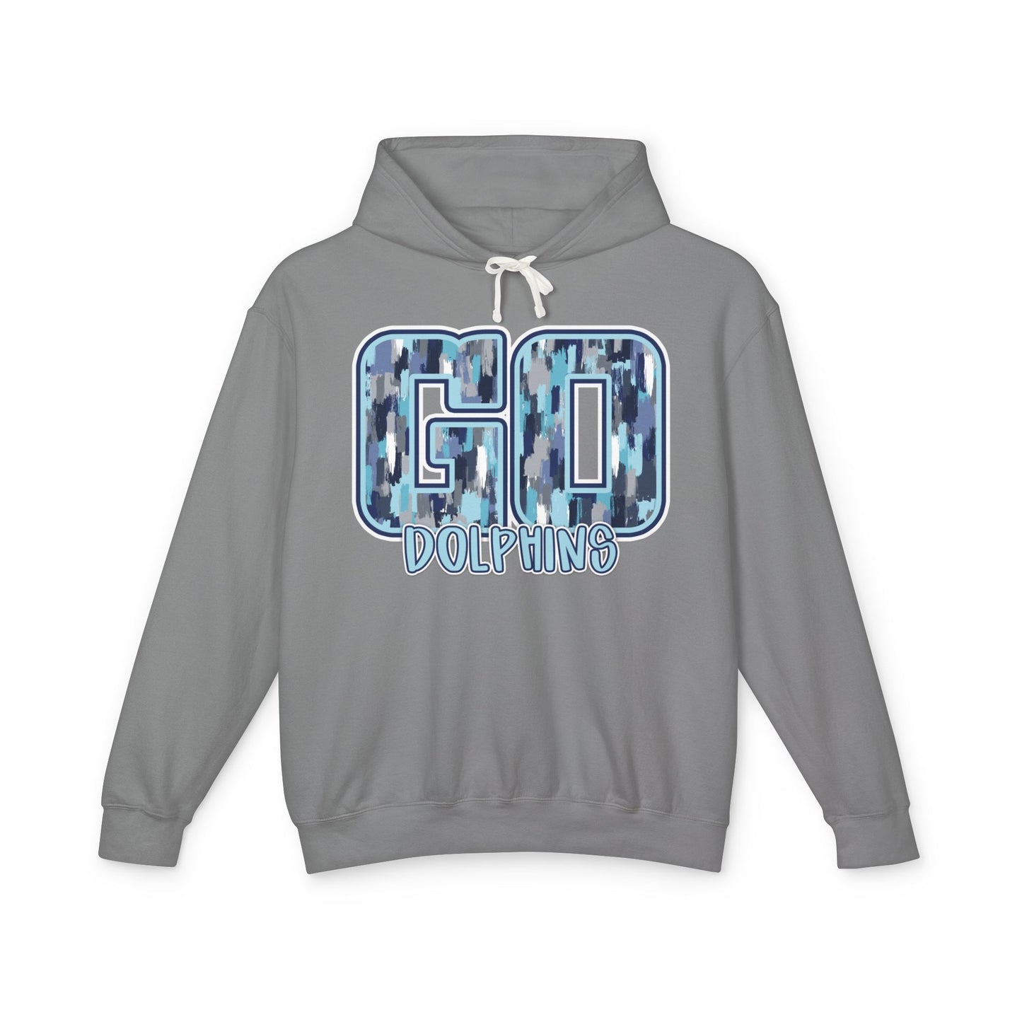 Adult Go Dolphins Hoodie - Comfort Colors