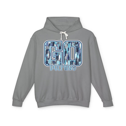 Adult Go Dolphins Hoodie - Comfort Colors