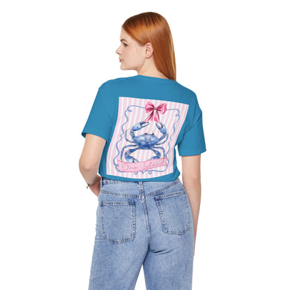 Adult Ono Island Preppy Crab T-Shirt - Bella Canvas