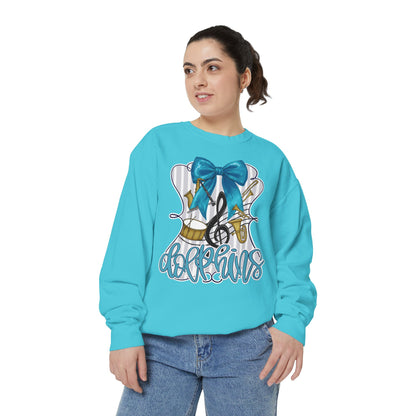 Adult Dolphins Band Sweatshirt - Comfort Colors