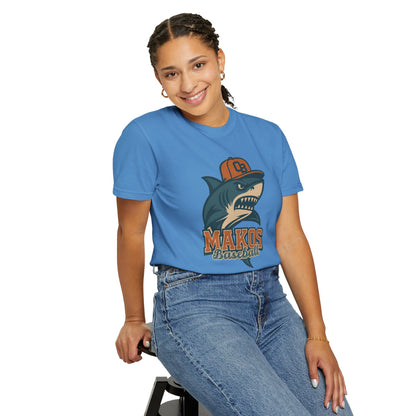 Adult Makos Baseball T-shirt - Comfort Colors