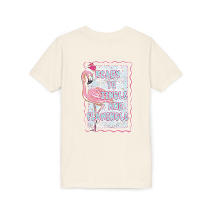 Flamingo Ready to Jingle & Flamingle - Bella Canvas