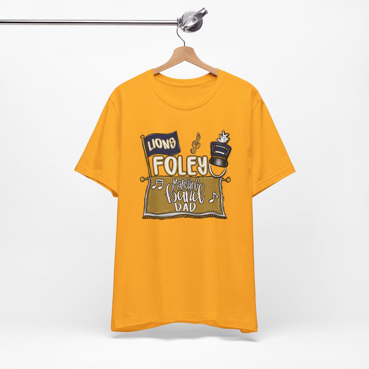 Foley Band Dad Tee - Bella Canvas