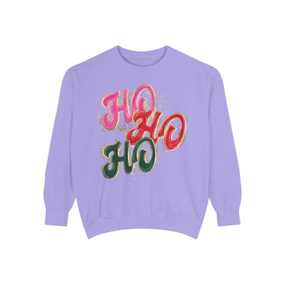 HO HO HO Sweatshirt Comfort Colors