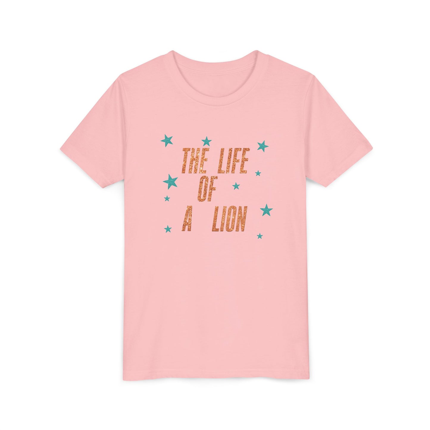 Life of a Lion Faux Glitter - Bella Canvas