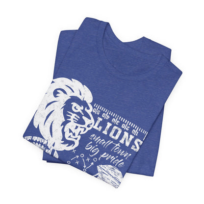 Lion Small Town Big Pride Tee - Bella Canvas
