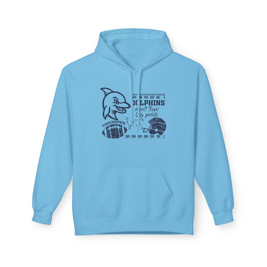 Dolphin Football Hoodie - Gildan