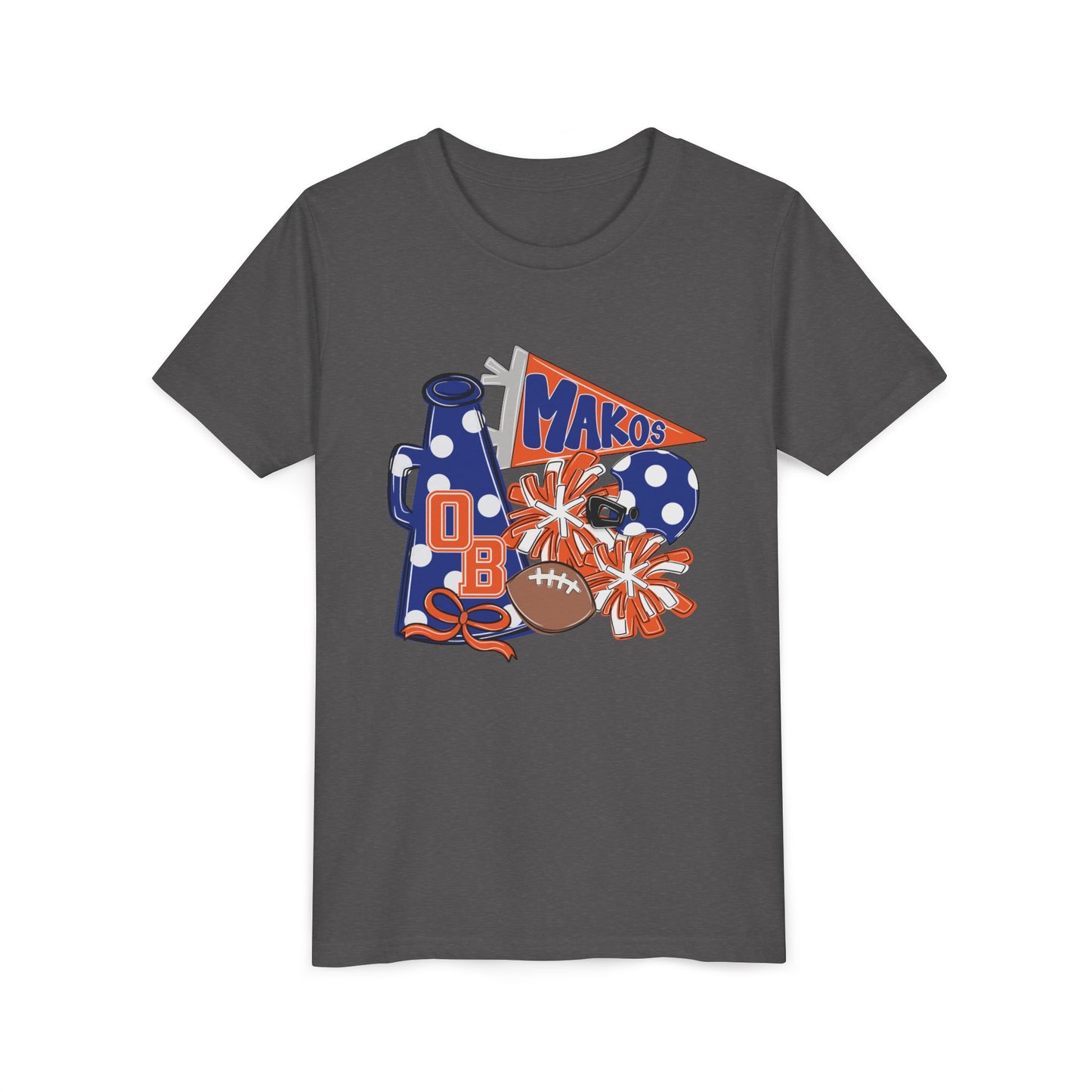 Youth Makos Football Spirit Tee