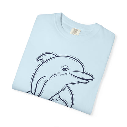 Adult Dolphins Sketch - Comfort Colors