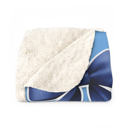 Dolphin Coquette Style Sherpa Blanket