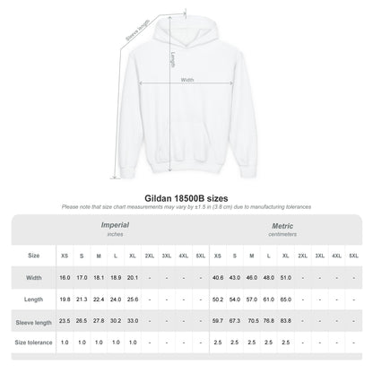 Life of a Mako Faux Glitter Hoodie - Gildan