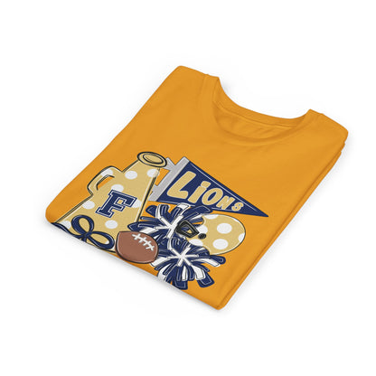 Youth Lions Spirit Football Tee