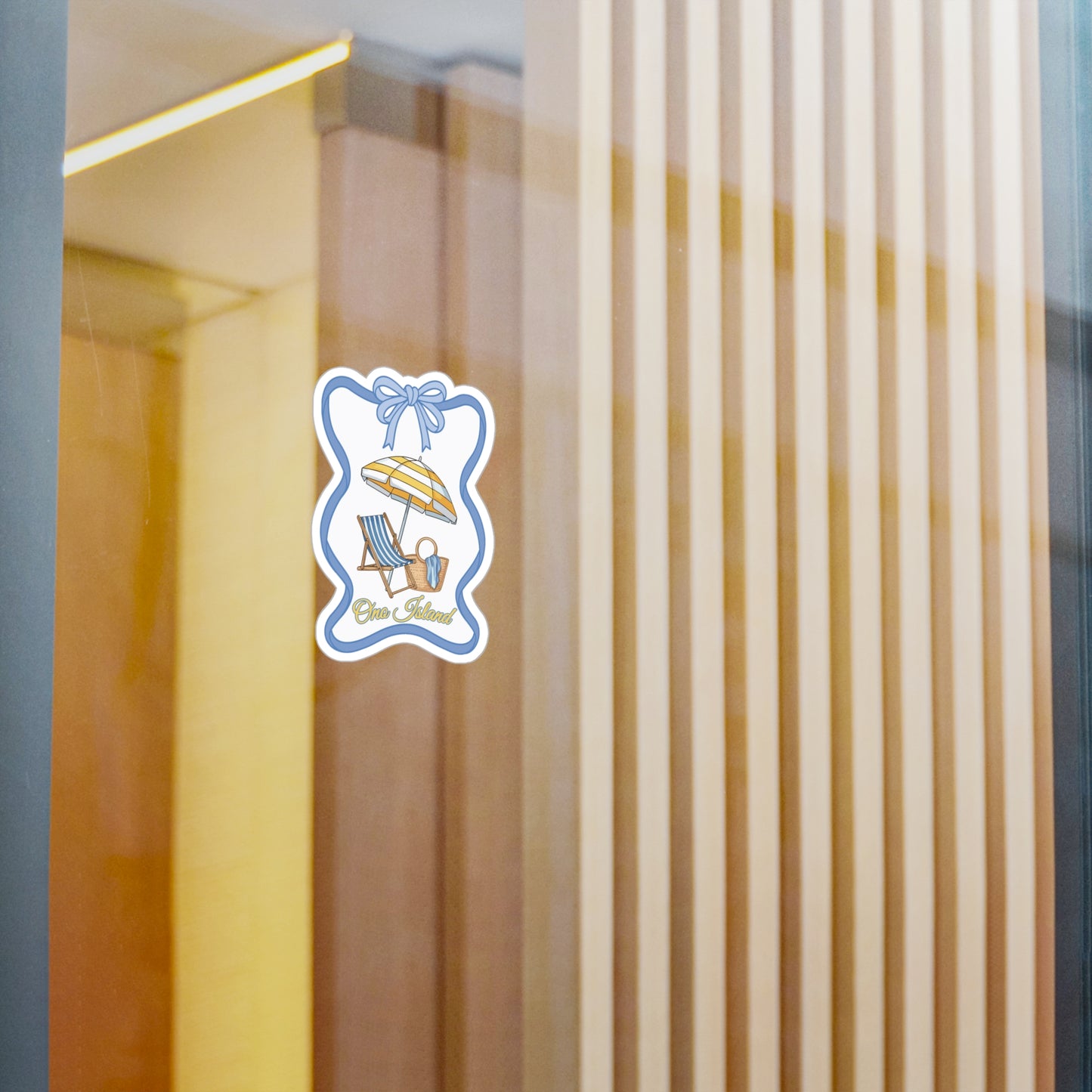 Beachy Ono Island Vinyl Decals