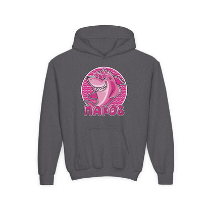 Youth Preppy Shark Hoodie