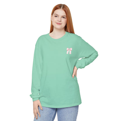 Holly Jolly Long Sleeve Tee - Comfort Colors