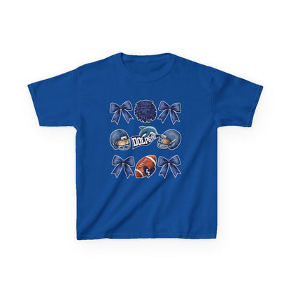 Youth Coquette Dolphins Pennant Tee