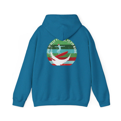 Adult Christmas Surf Hoodie - Gildan