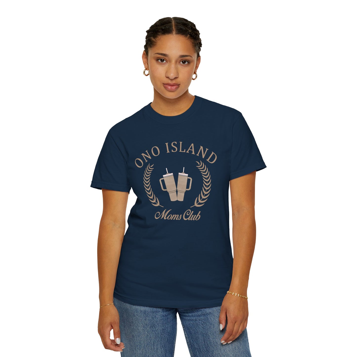 Ono Moms Club Khaki - Comfort Colors