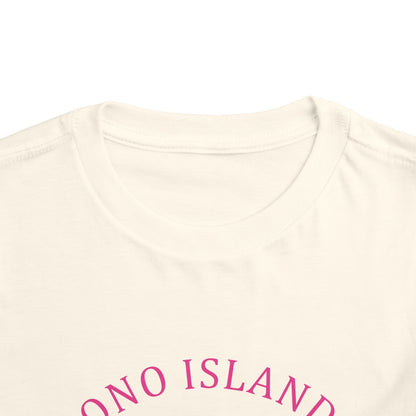 Ono Island Kids Club Toddler Pink Tee - Bella Canvas