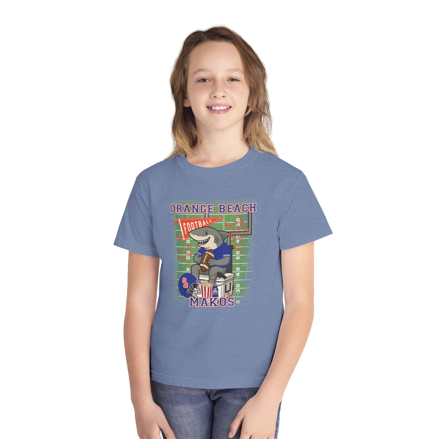 Youth Makos Tailgating Tee - Comfort Colors