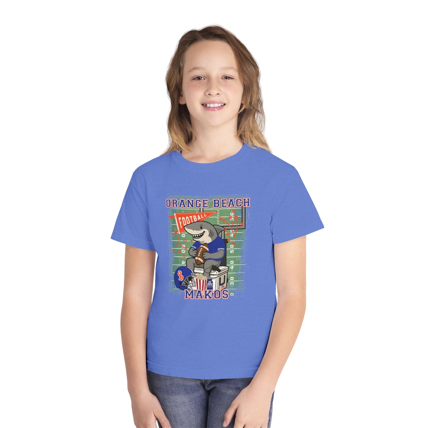 Youth Makos Tailgating Tee - Comfort Colors