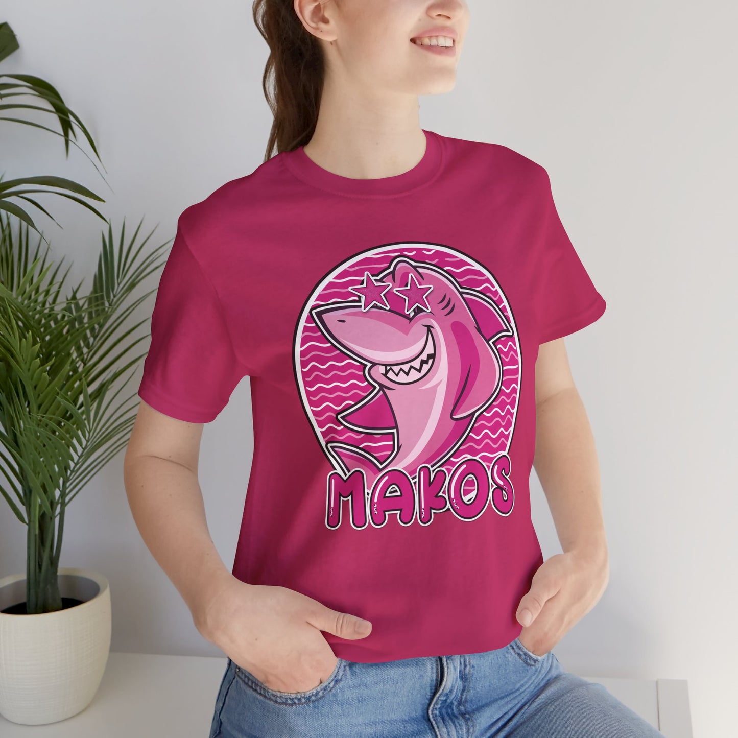 Adult Preppy Makos Tee - Bella Canvas