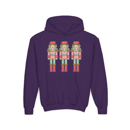 Pastel Nutcrackers Hoodie - Gildan
