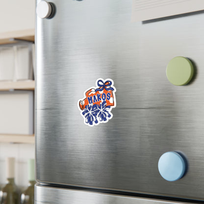Makos Cheerleading Vinyl Decals