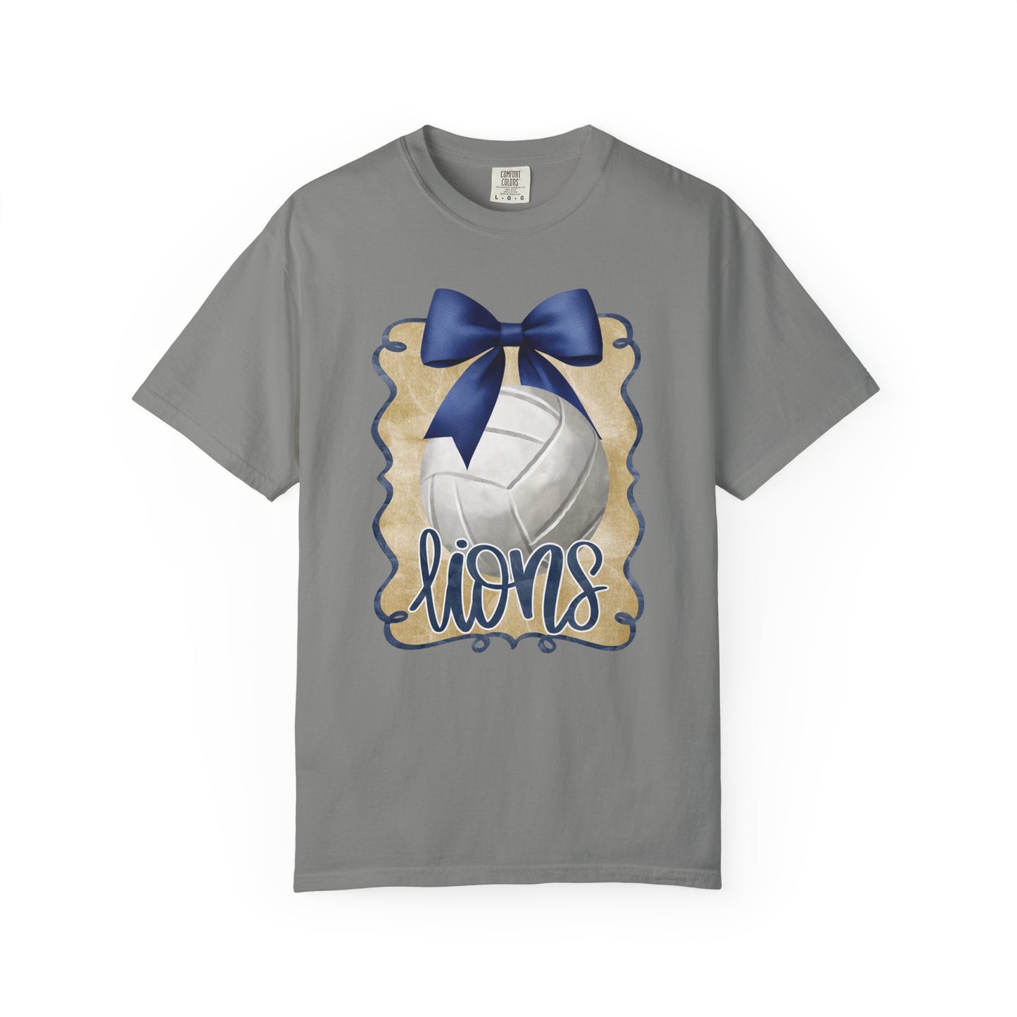 Adult Foley Lions Volleyball Tee - Comfort Colors